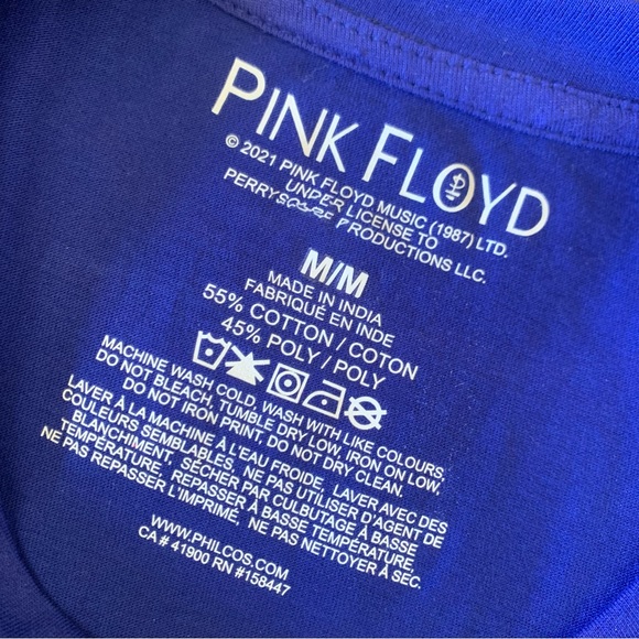 Unisex Pink Floyd Dark Side of the Moon Medium Band Tee - Picture 3 of 4